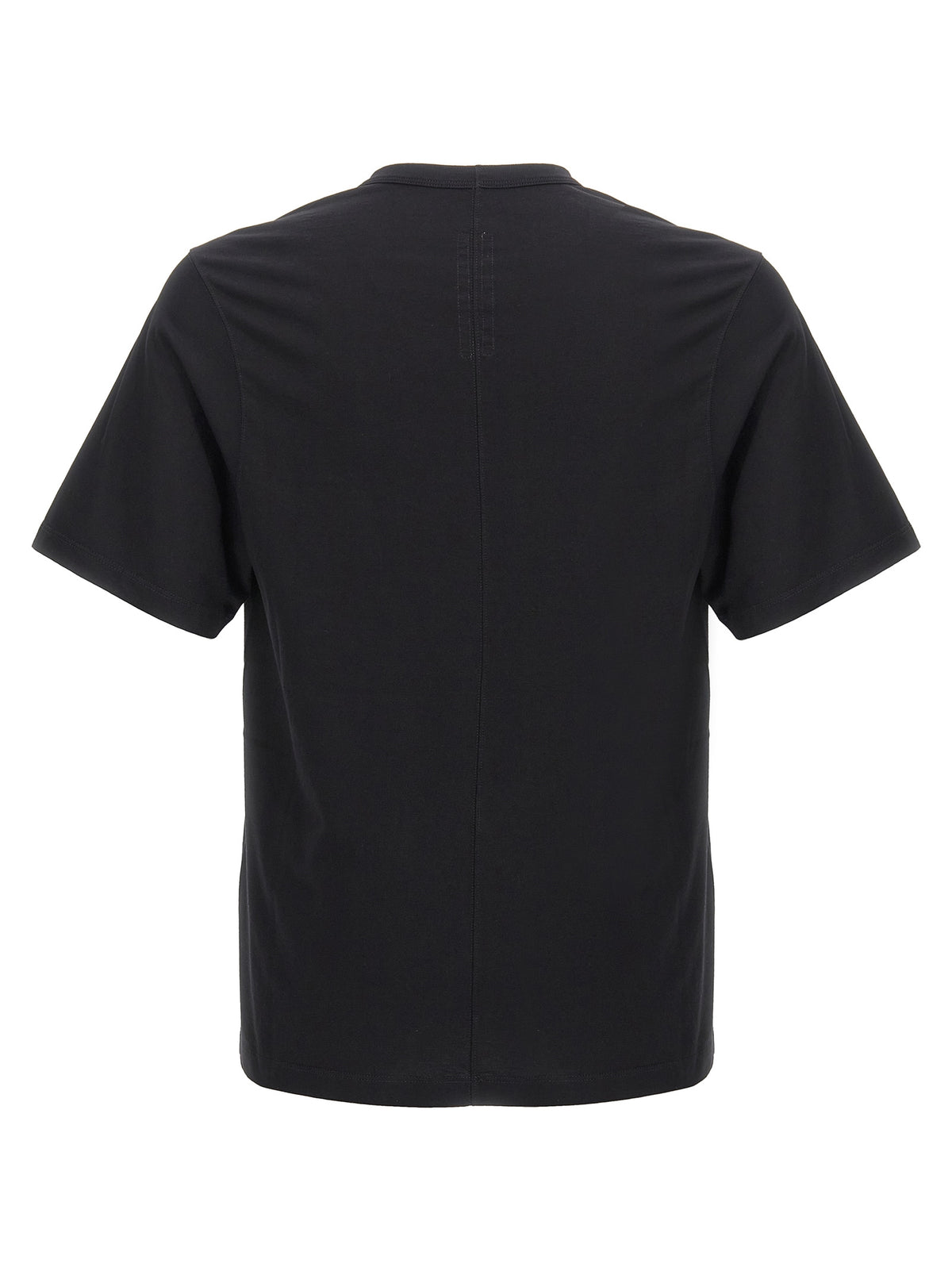 Rick Owens Black Cotton 'Brad T' T-Shirt