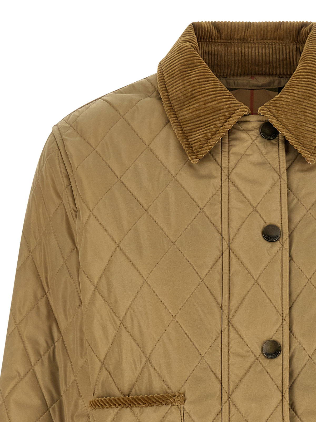 Burberry Tal Beige Polyamide Jacket