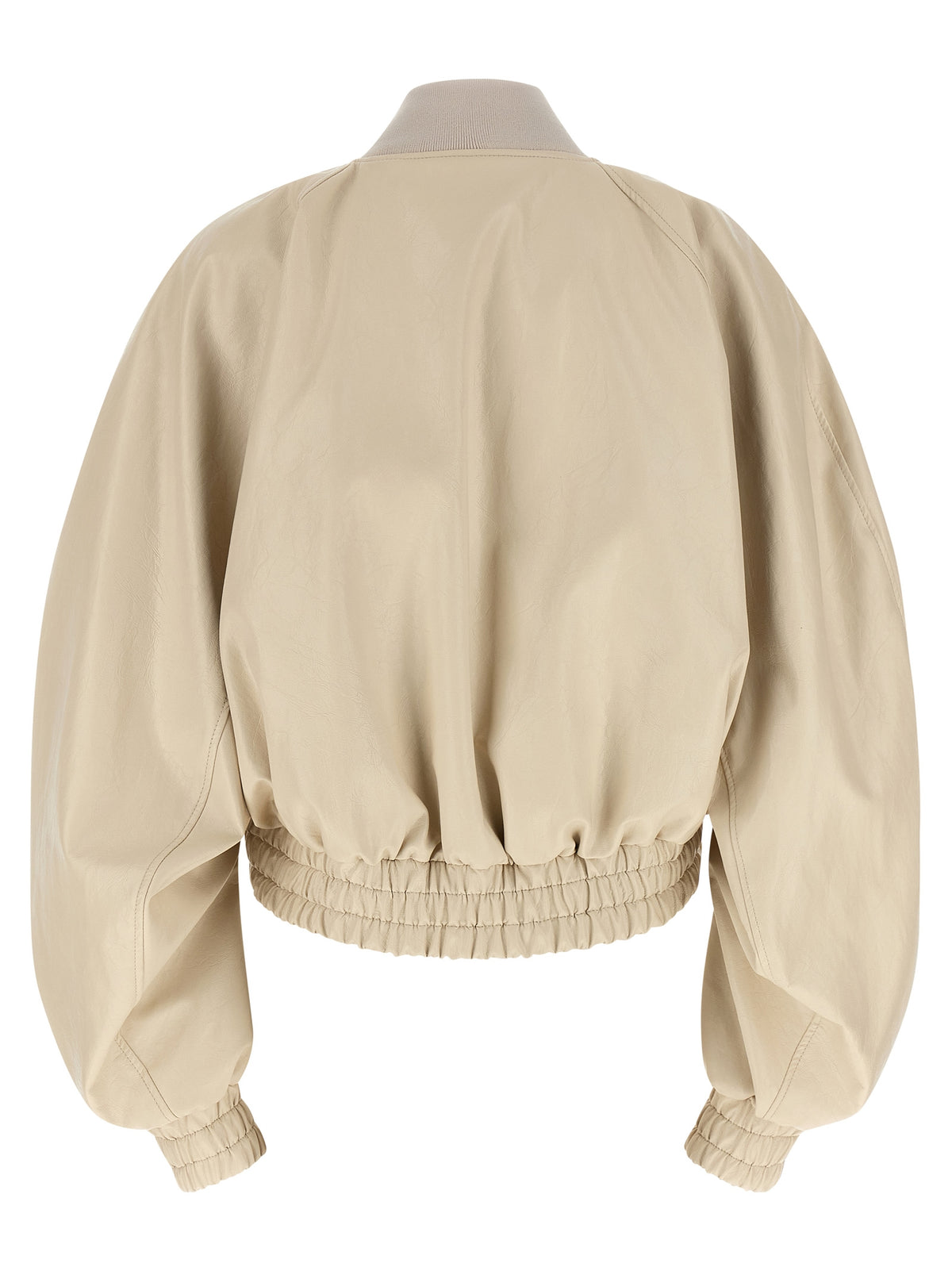 The Andamane Sierra Beige Bomber Jacket