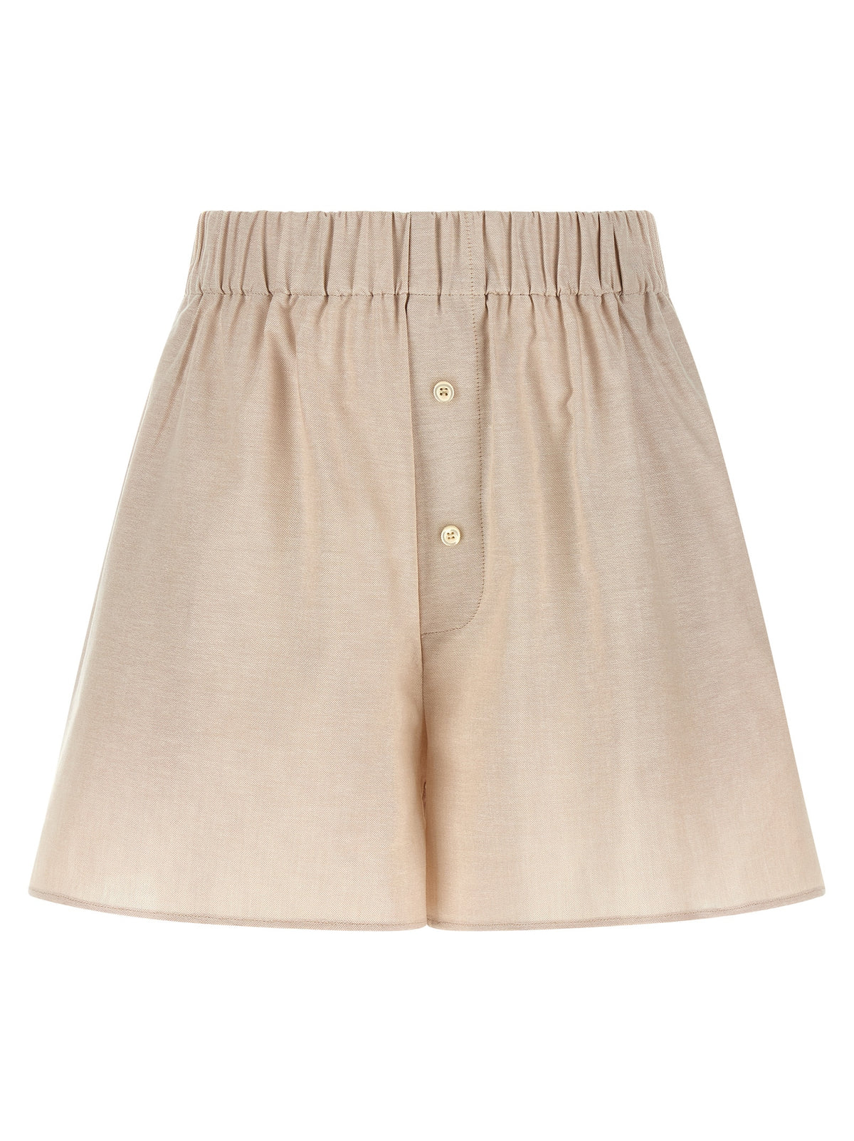 La Chemise Habillée en Coton Beige Andamane