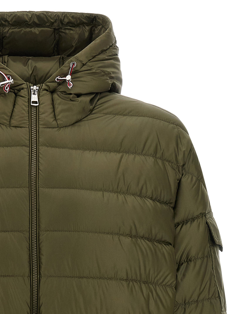 Parka Moncler Bicolore en Polyamide