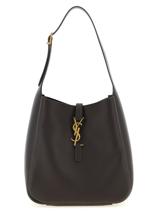 Sac bandoulière Saint Laurent en veau marron