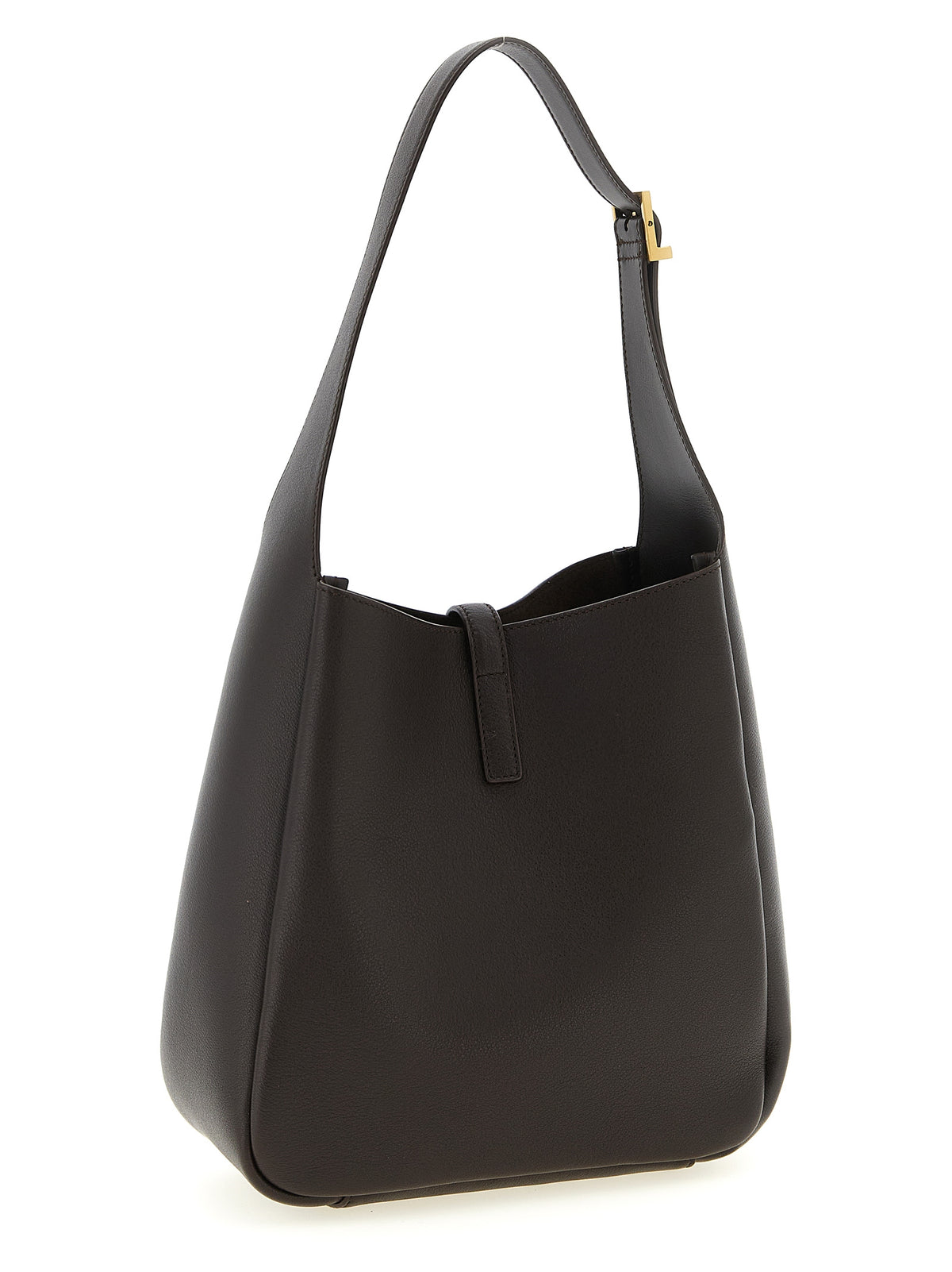 Sac bandoulière Saint Laurent en veau marron