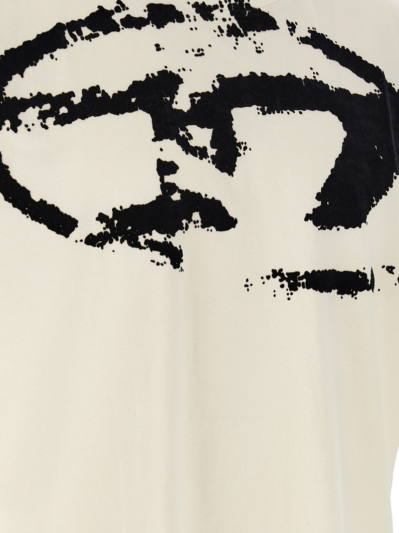 Diesel T-Boxt-N14 Bicolor Cotton T-Shirt for Men