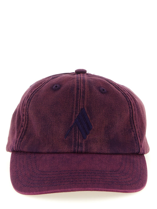The Attico Purple Cotton Cap - Stylish Baseball Hat