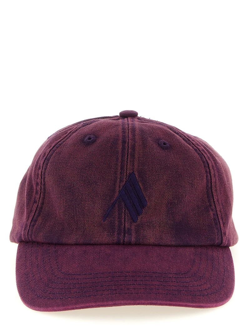 The Attico Purple Cotton Cap - Stylish Baseball Hat
