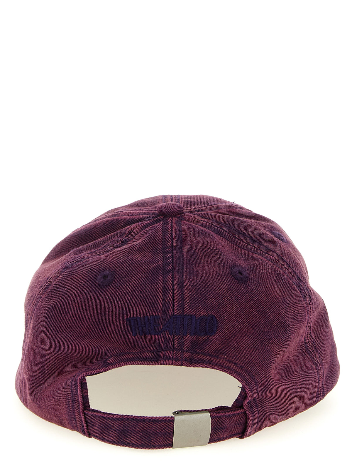 The Attico Purple Cotton Cap - Stylish Baseball Hat