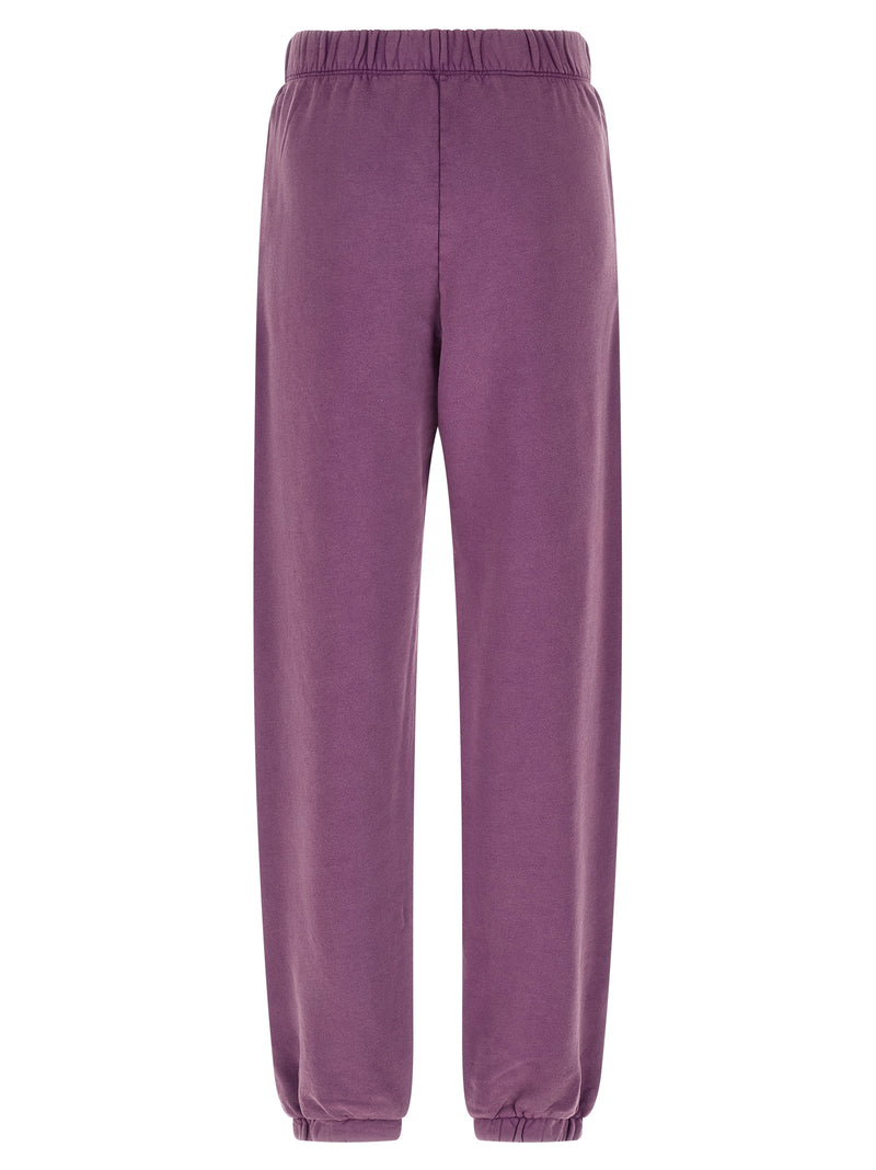 Le pantalon de jogging The Attico en coton violet