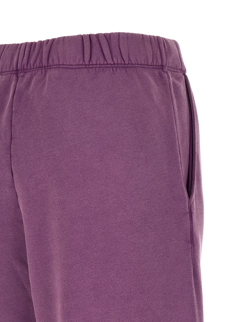 Le pantalon de jogging The Attico en coton violet