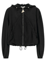 Le bomber Attico en polyester noir