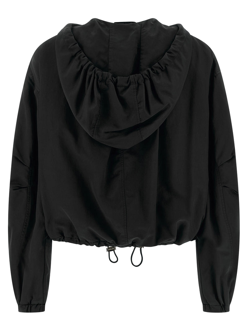 Le bomber Attico en polyester noir