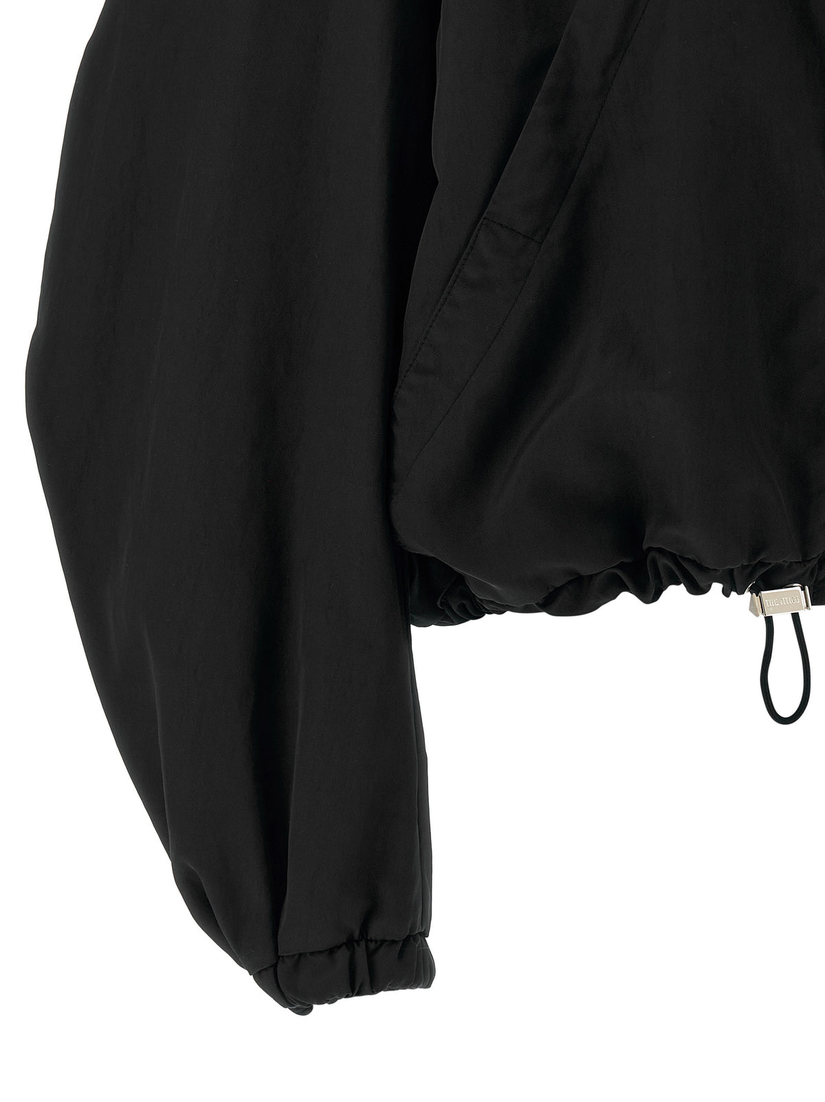 Le bomber Attico en polyester noir