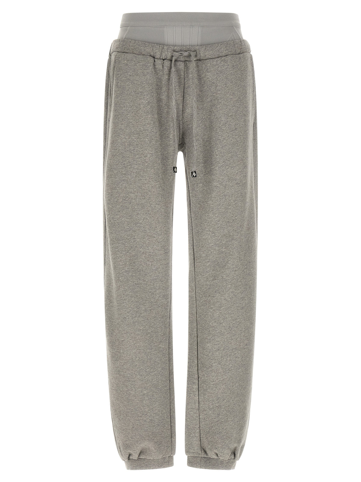 Joggers en coton gris The Attico (pantalon de sport)