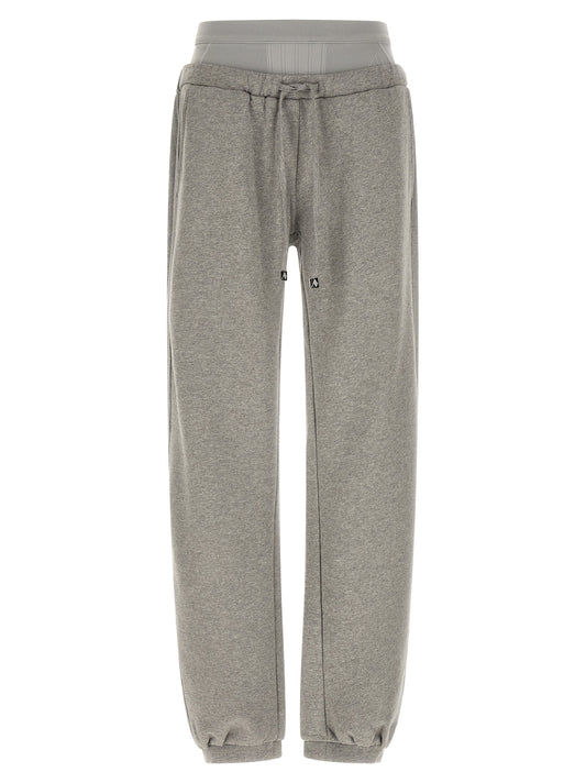 Joggers en coton gris The Attico (pantalon de sport)