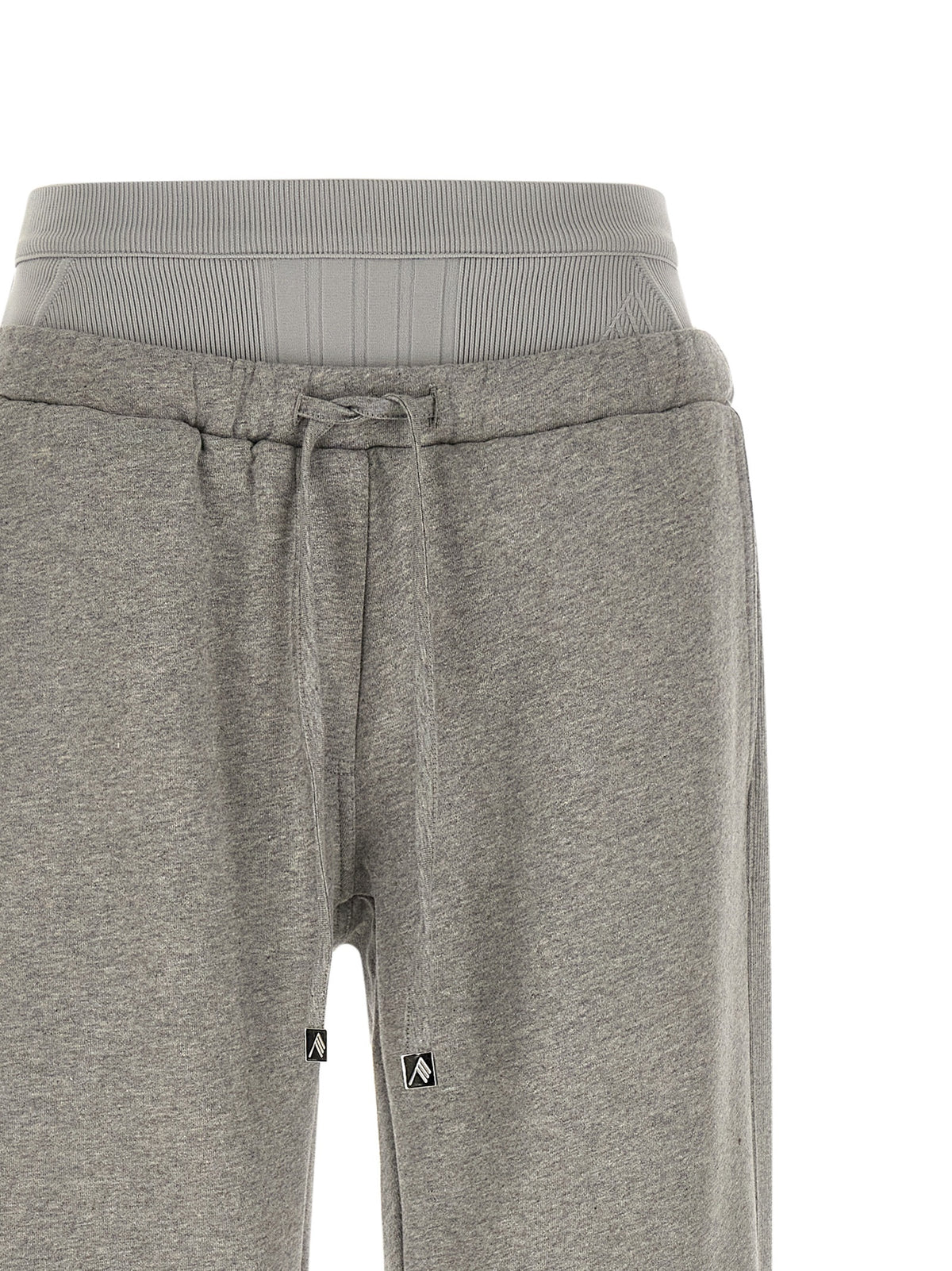 Joggers en coton gris The Attico (pantalon de sport)