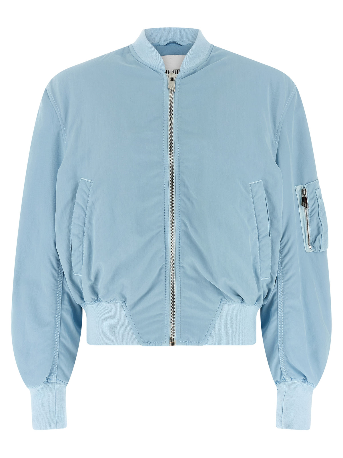 Le bomber en polyamide bleu The Attico