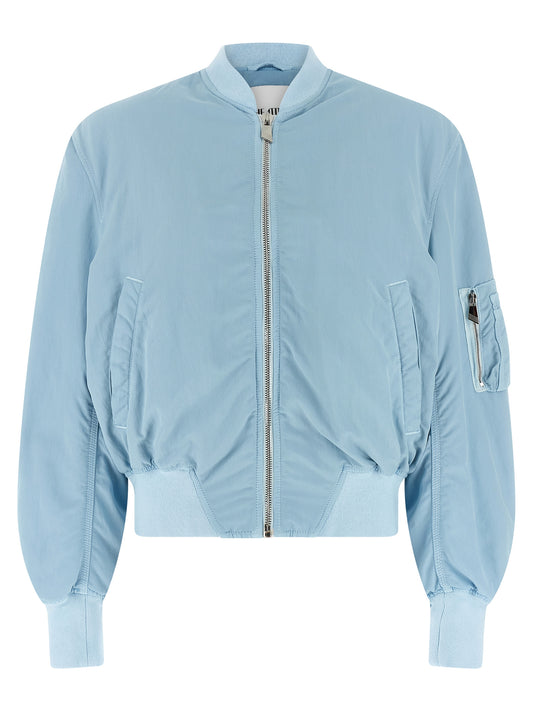 Le bomber en polyamide bleu The Attico