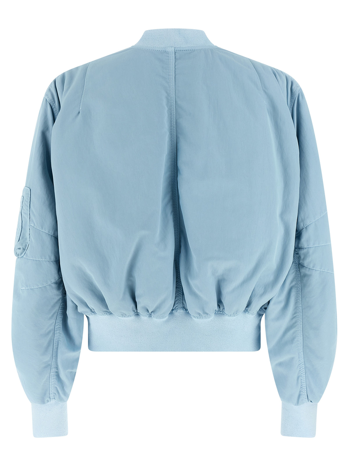 Le bomber en polyamide bleu The Attico