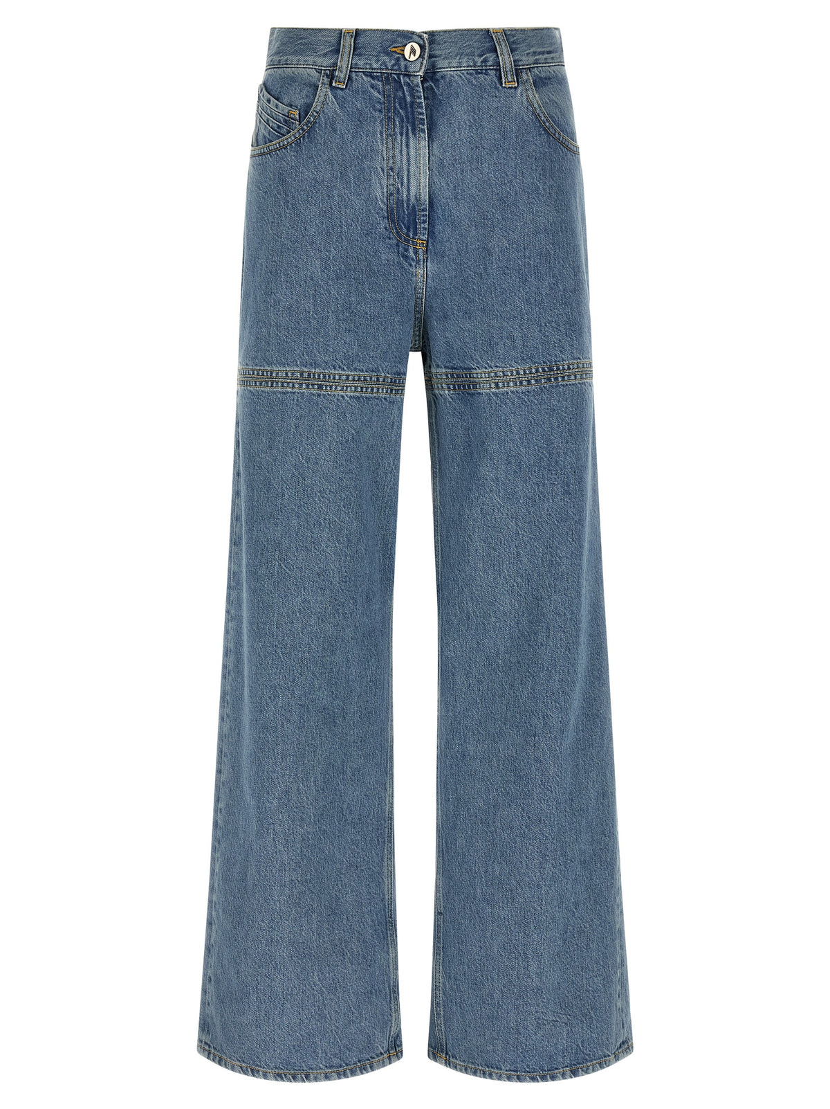 Le jean en coton bleu Attico