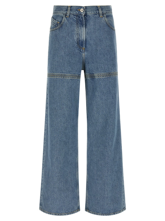 Le jean en coton bleu Attico