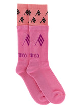 The Attico Multicolor Cotton Socks - Bold Style for Every Occasion
