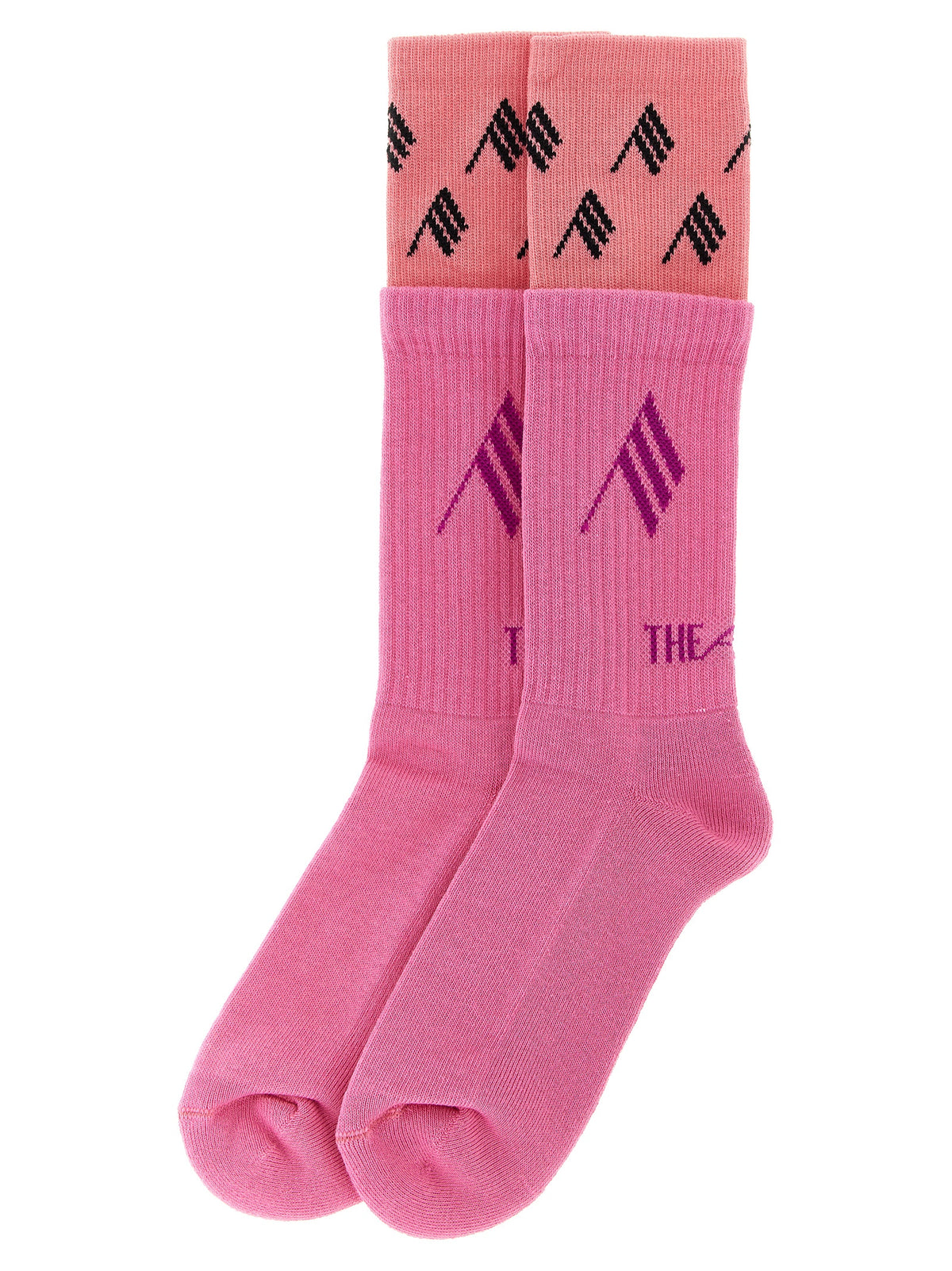 The Attico Multicolor Cotton Socks - Bold Style for Every Occasion