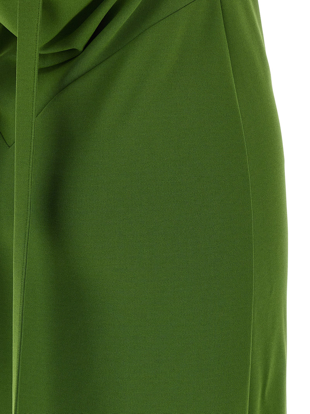 La robe longue bicolore en viscose Attico