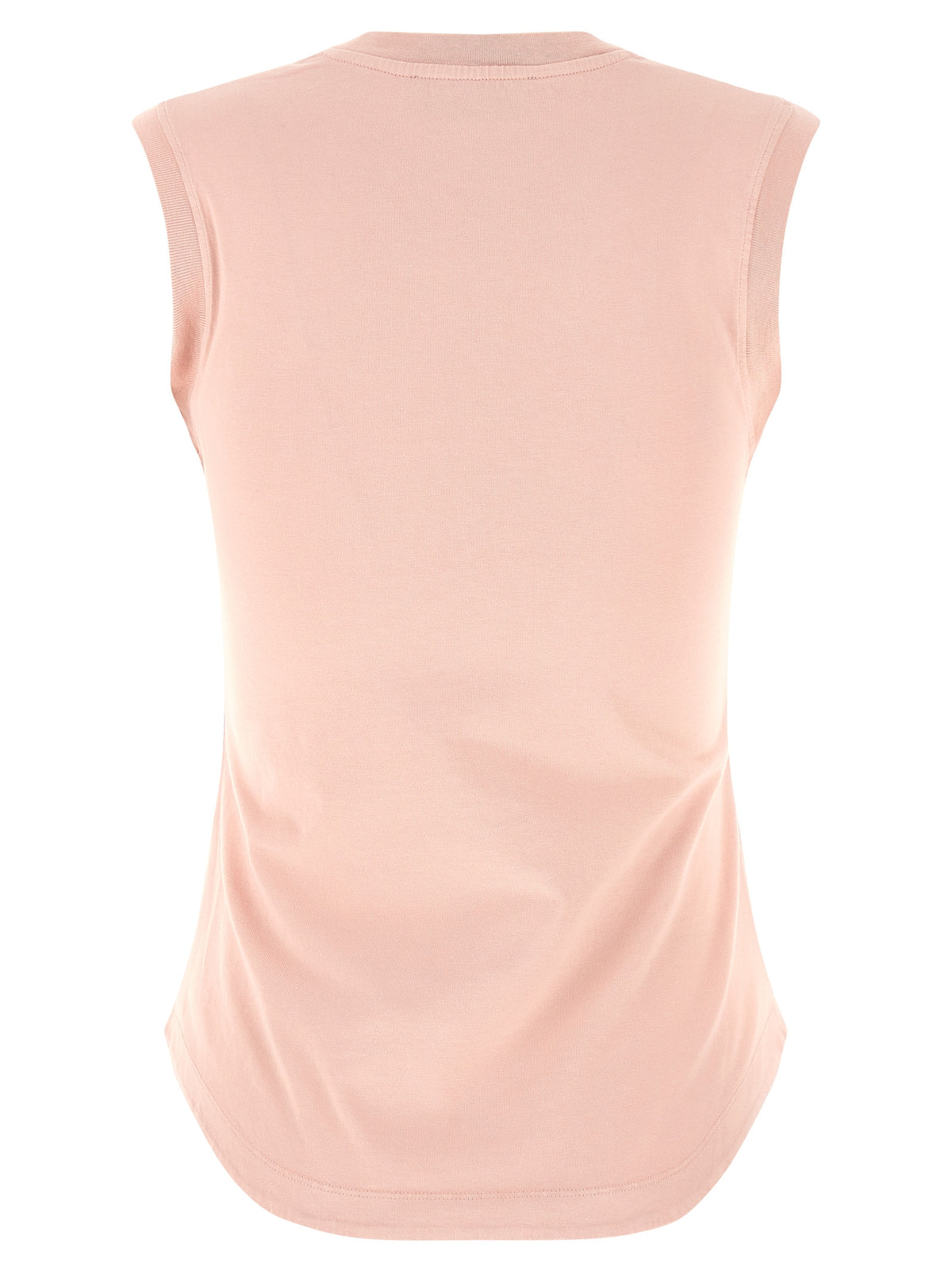 The Attico Reese Multicolor Cotton Sleeveless T-Shirt