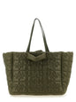 Ganni Bicolor Recycled Polyamide Tote Bag