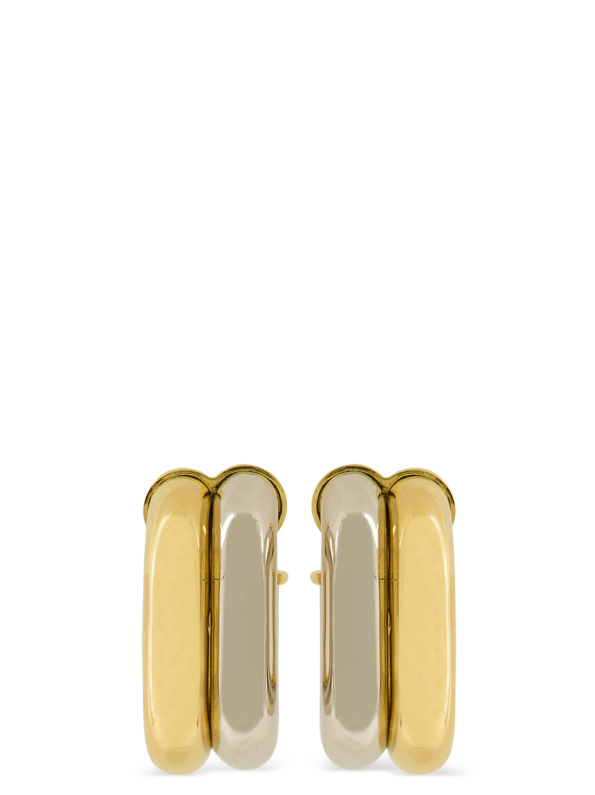 Boucles d'oreilles Paco Rabanne en aluminium multicolore