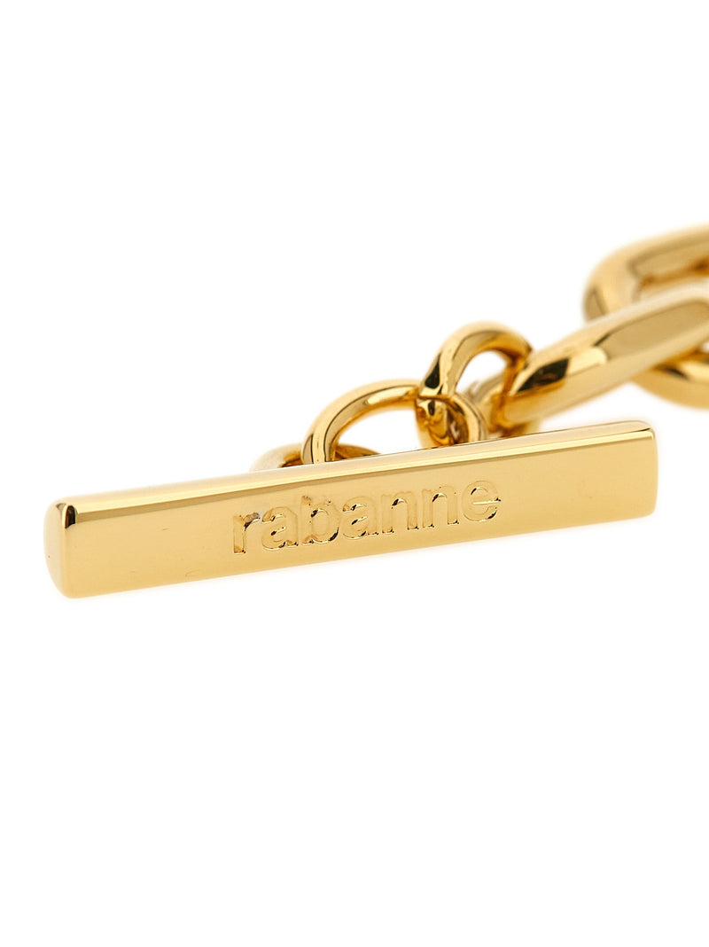 Collier Paco Rabanne en laiton multicolore