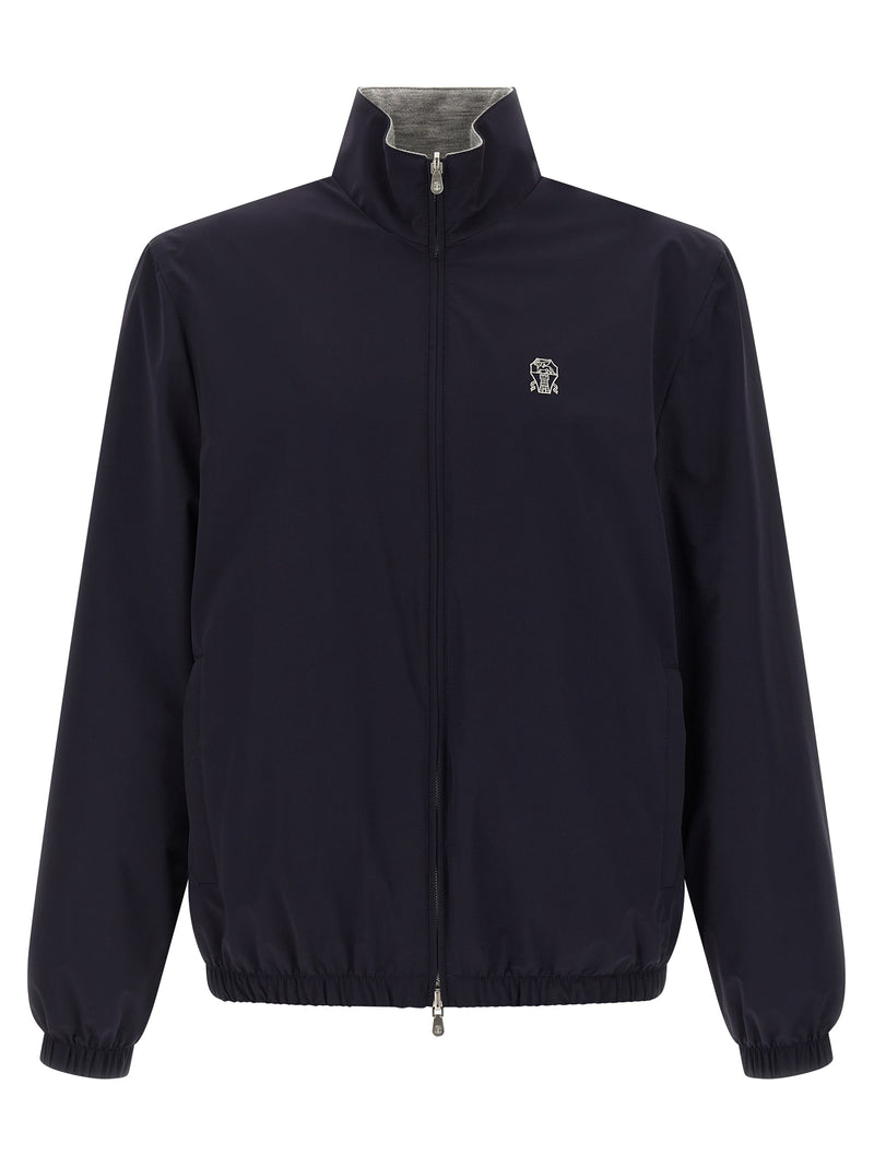 Brunello Cucinelli Multicolor Polyamide Shell Jacket