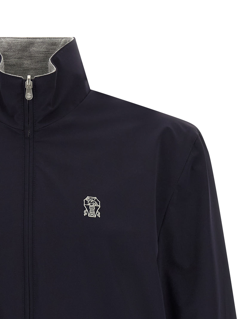 Brunello Cucinelli Multicolor Polyamide Shell Jacket