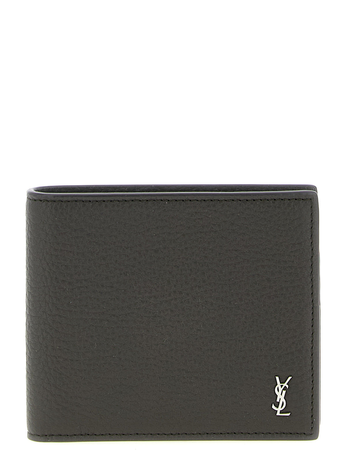 Saint Laurent Brown Calfskin Wallet