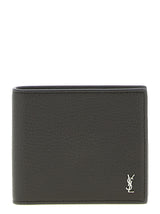 Saint Laurent Brown Calfskin Wallet