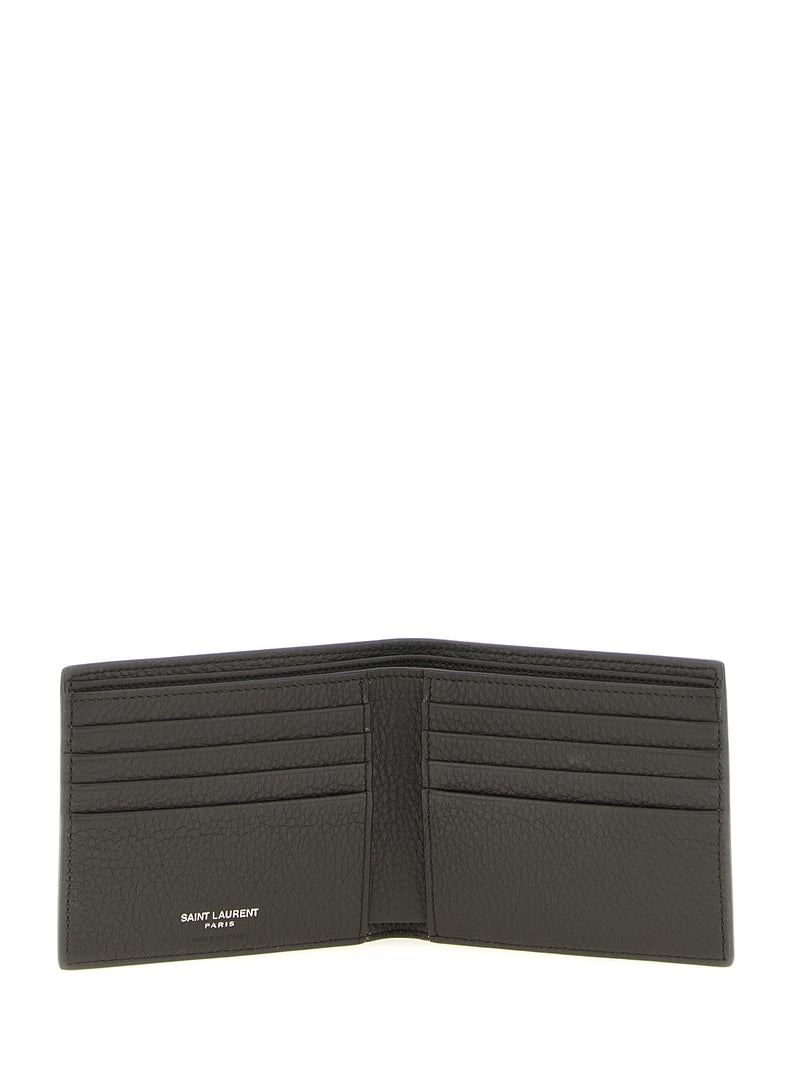Saint Laurent Brown Calfskin Wallet - Elegant & Durable Design