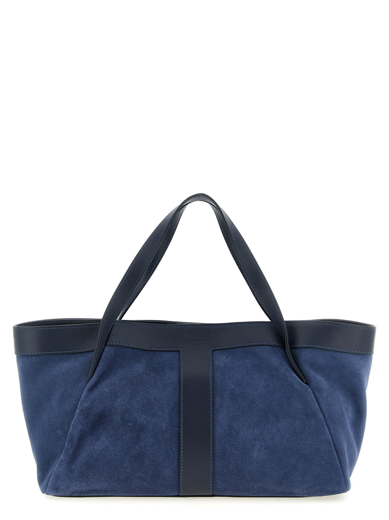 Sac à bandoulière Twinset bleu en polyéthylène