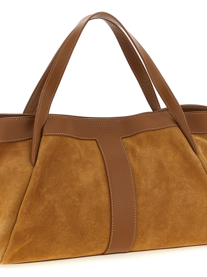 Sac porté épaule Twinset en polyéthylène marron