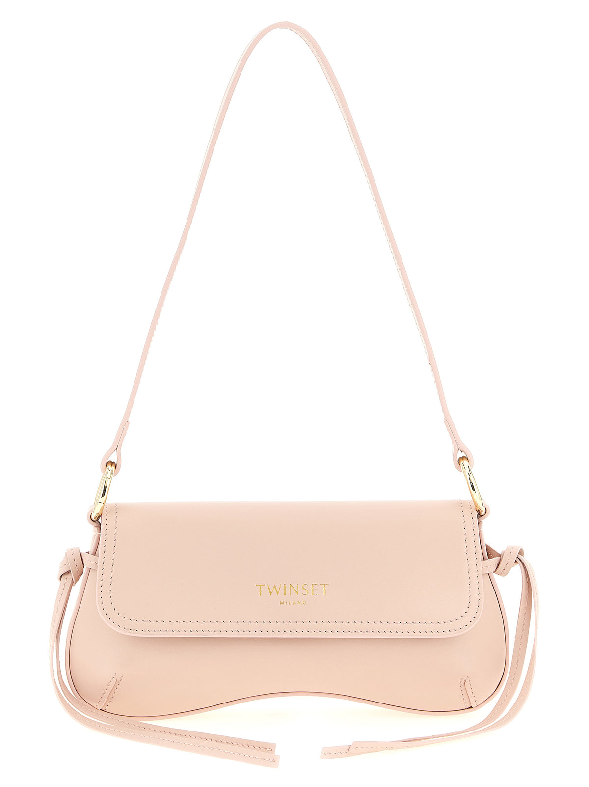 Sac bandoulière Twinset en cuir multicolore