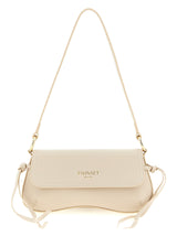 Sac bandoulière Twinset en cuir blanc