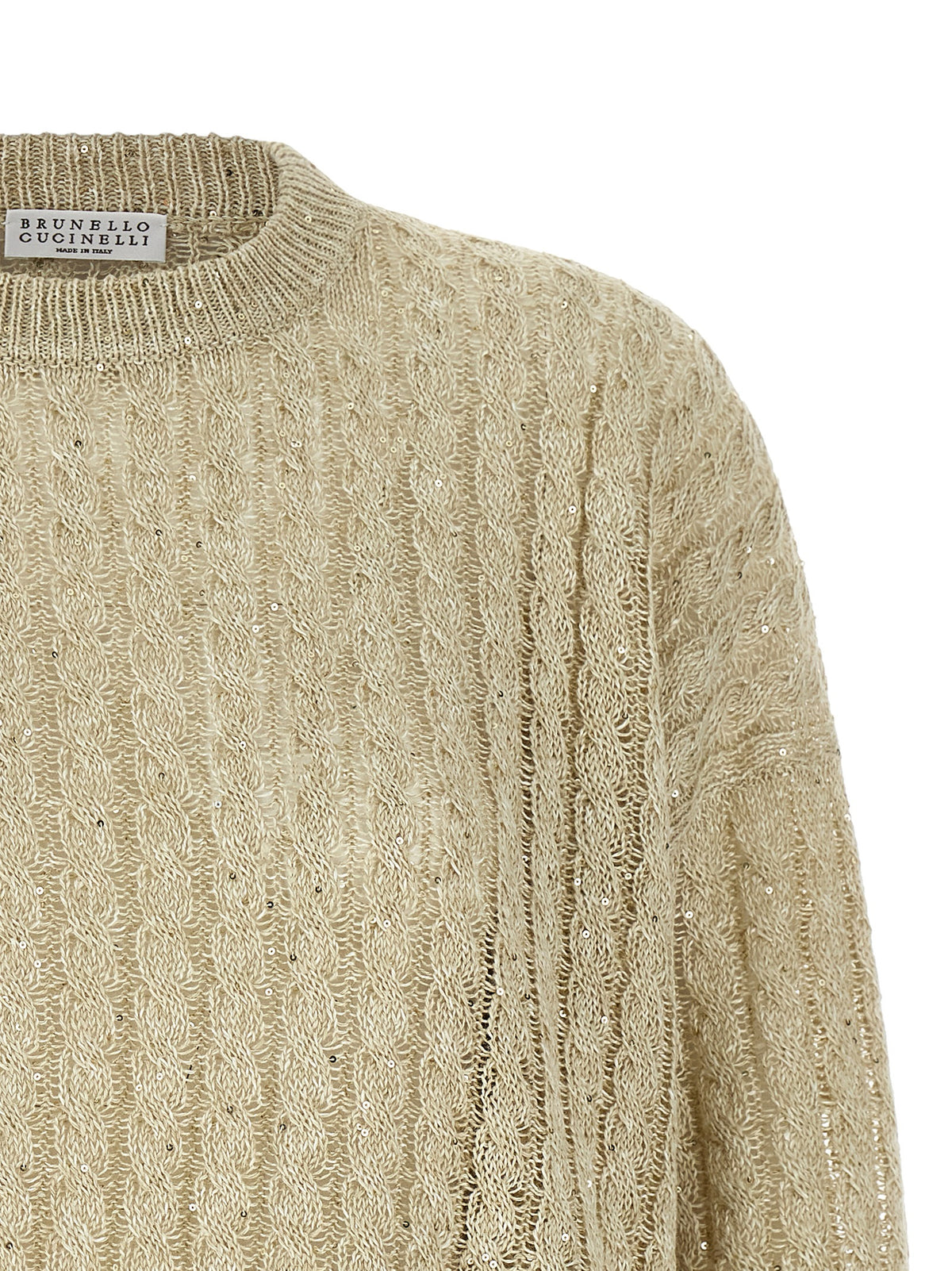 Brunello Cucinelli Gilet en Lin Beige