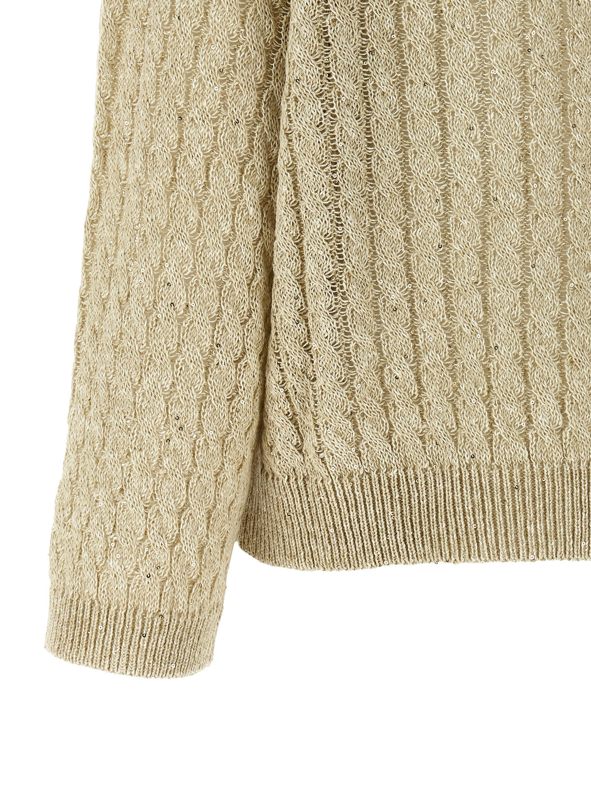 Brunello Cucinelli Gilet en Lin Beige
