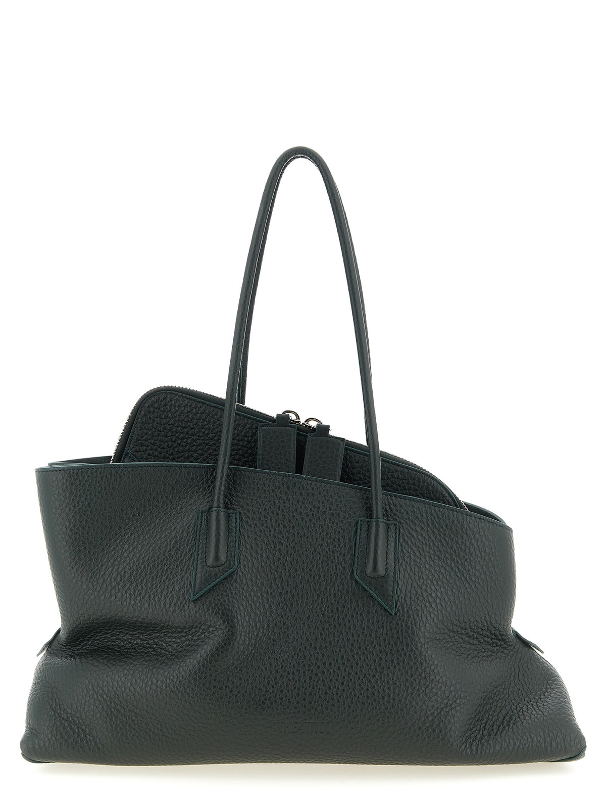 The Attico Bicolor Calfskin Shoulder Bag - La Passeggiata Medium