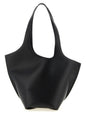 The Attico Black Calfskin Shoulder Bag