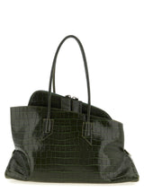 The Attico Bicolor Calfskin Shoulder Bag - La Passeggiata Medium