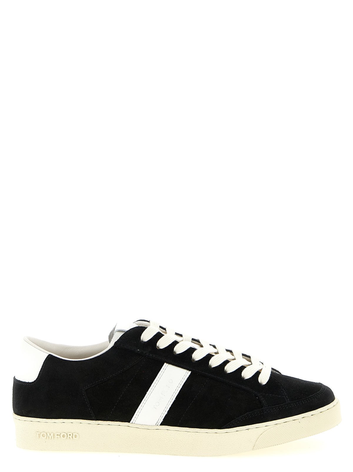 Baskets basses bicolores en cuir Tom Ford