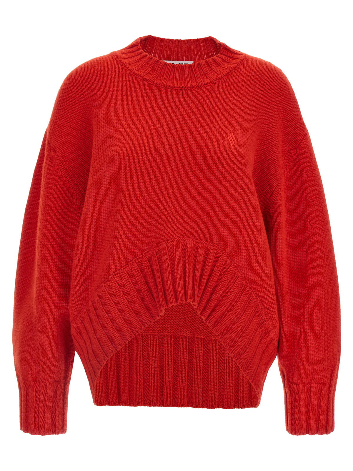 Cardigan The Attico en laine vierge multicolore