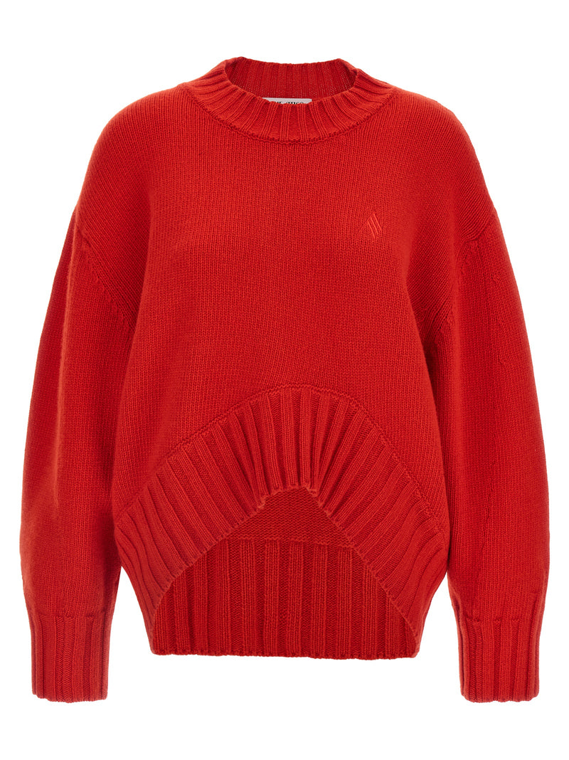 Cardigan The Attico en laine vierge multicolore