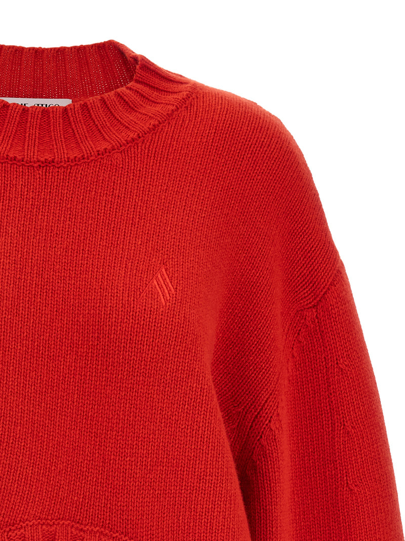 Cardigan The Attico en laine vierge multicolore