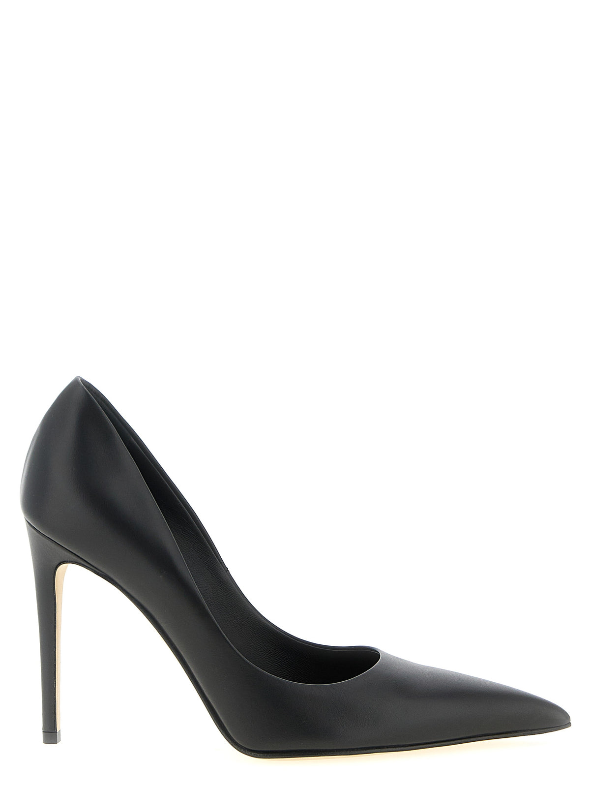 Alexander McQueen Black Calfskin High Heel Pumps